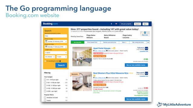The Go programming language - Intro by MyLittleAdventure | PPT