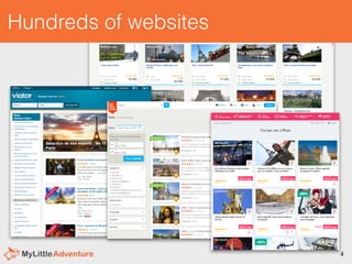 4
Hundreds of websites
 