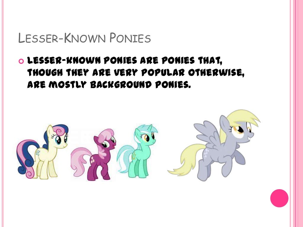 My little pony powerpoint