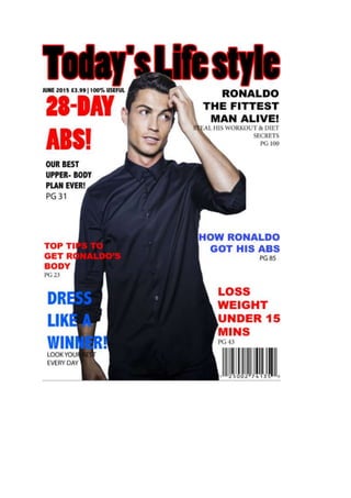 cristiano ronaldo magazine cover