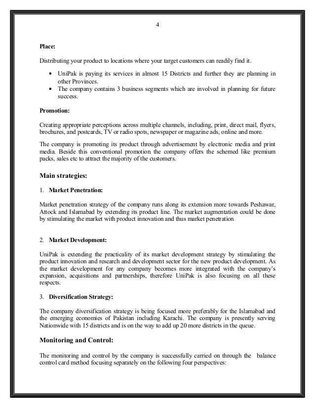 marketing plan assignment sample