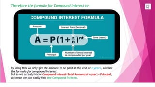 difference between simple and compound intrest | PPT