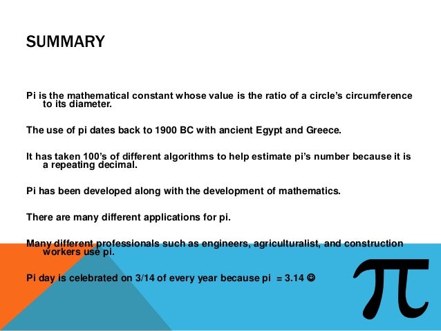 my maths ppt pi day ppt