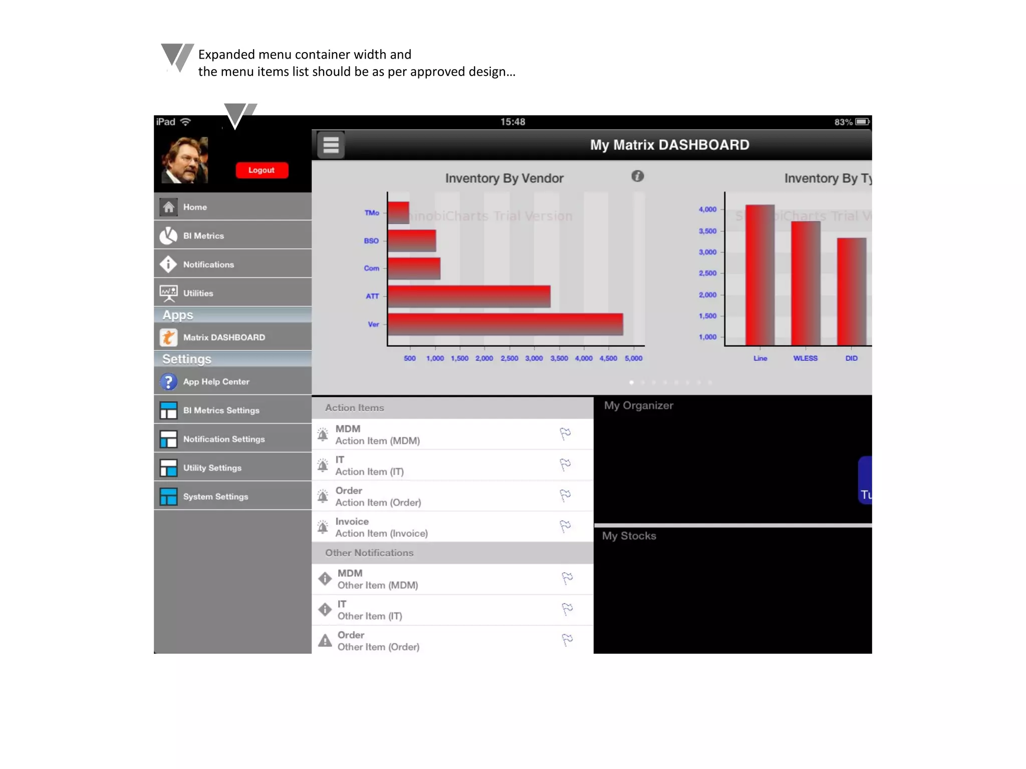 My matrix ui suggestions PPS