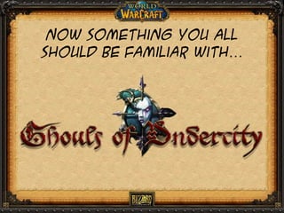 Now Something you all
should be familiar with…

 