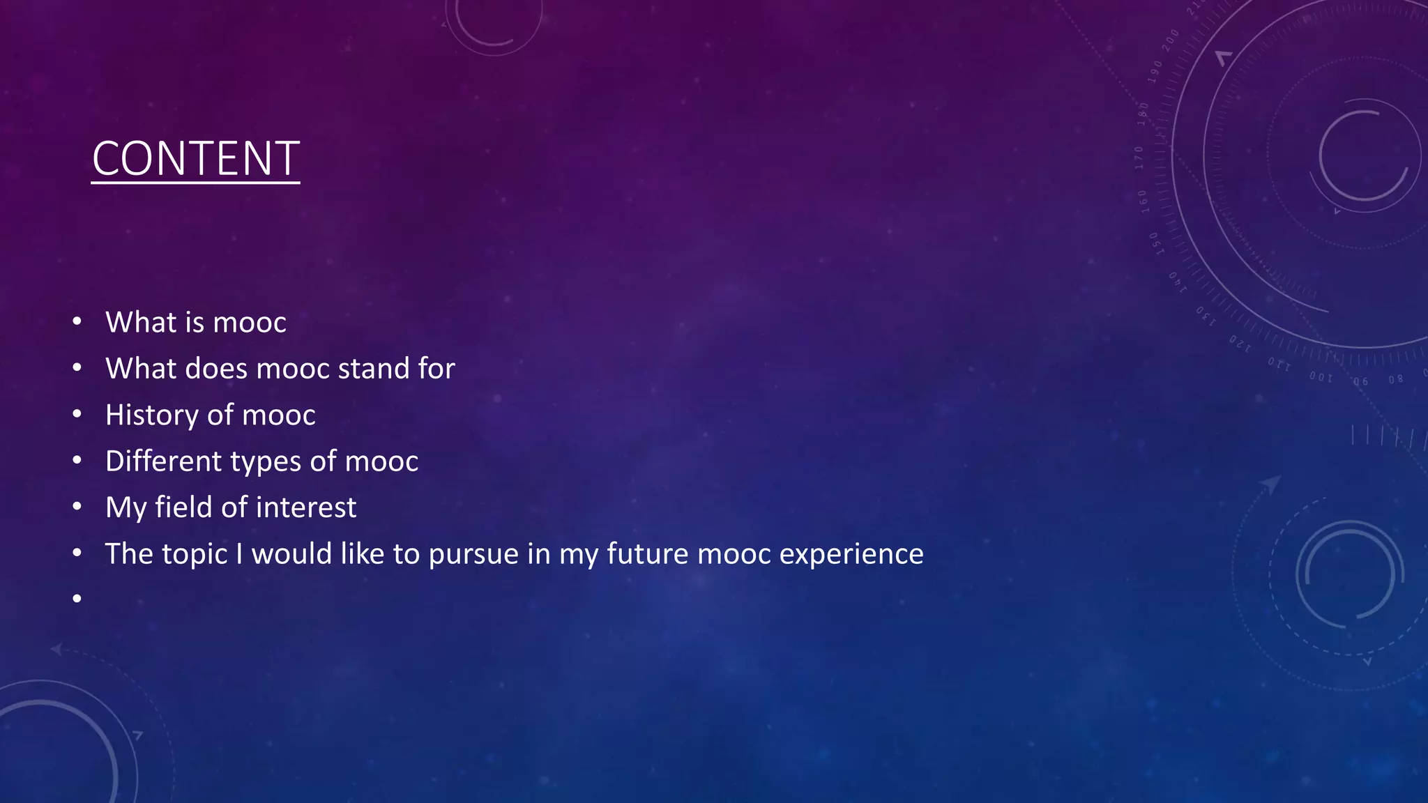 My mooc presentation | PPT