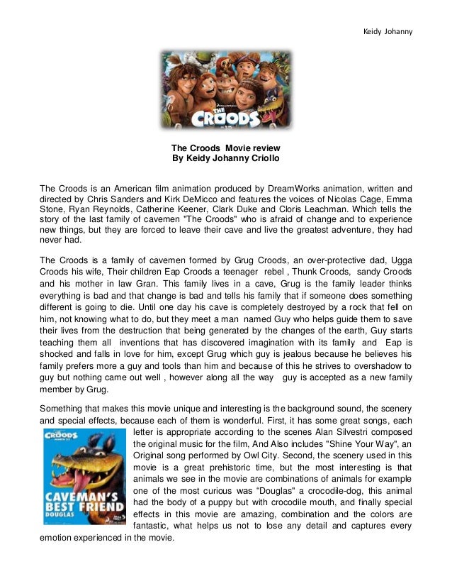 the croods review