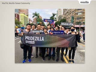 mozilla
MozTW, Mozilla Taiwan Community
 