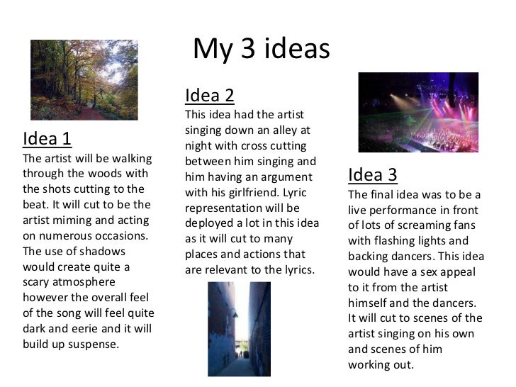 presentation about music