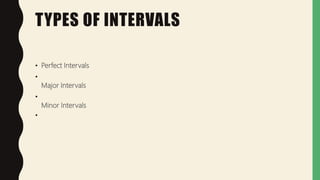 Interval Included INTERVA;S MUSIC | PPTX