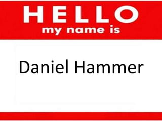 Daniel Hammer 