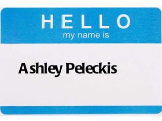 Ashley Peleckis 