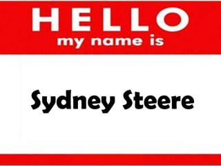 Sydney Steere 