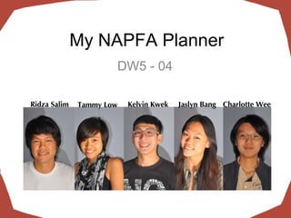 My NAPFA Planner DW5 - 04 