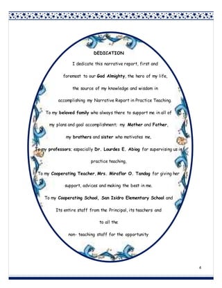 Narrative In Practice Teaching