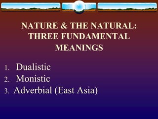 my nature own.ppt