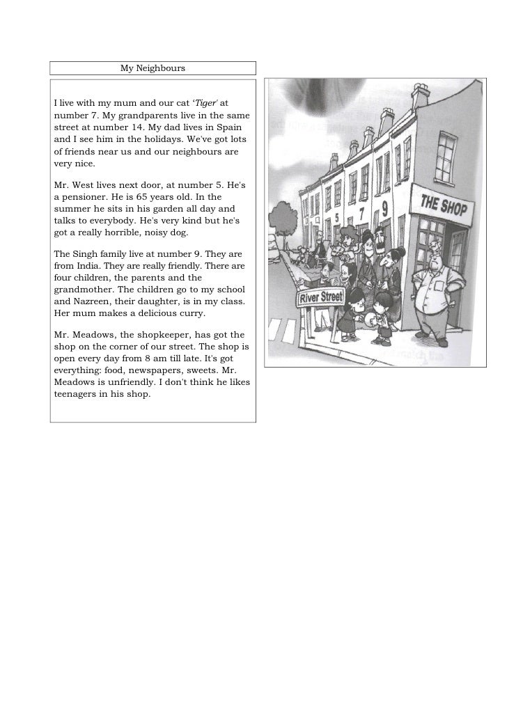 My Neighbours my neighbours