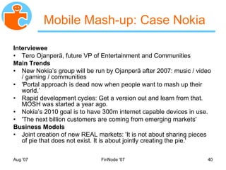 MyNet Social Networking Backupslides Nov 2007