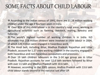 essay on child labour in india