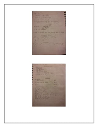 My notes of the first unit | DOCX