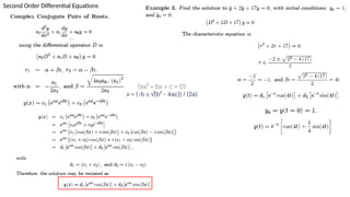 Advanced Engineering Formulas Advance Engineering Mathematics Formulas | PPTX