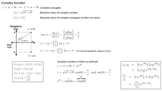 Advance Engineering Mathematics Formulas | PPTX