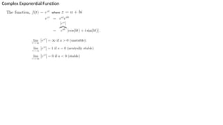 Advance Engineering Mathematics Formulas | PPTX