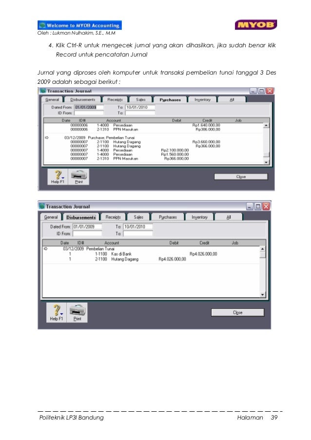 Menu Yang Digunakan Untuk Mencatat Transaksi Pembayaran