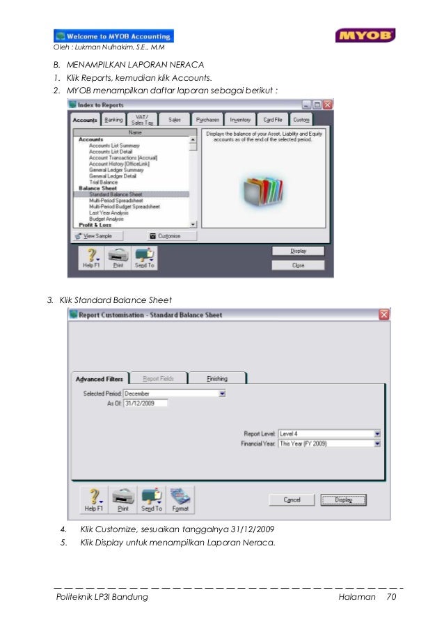 Modul Praktek Komputer Akuntansi Myob Versi 19