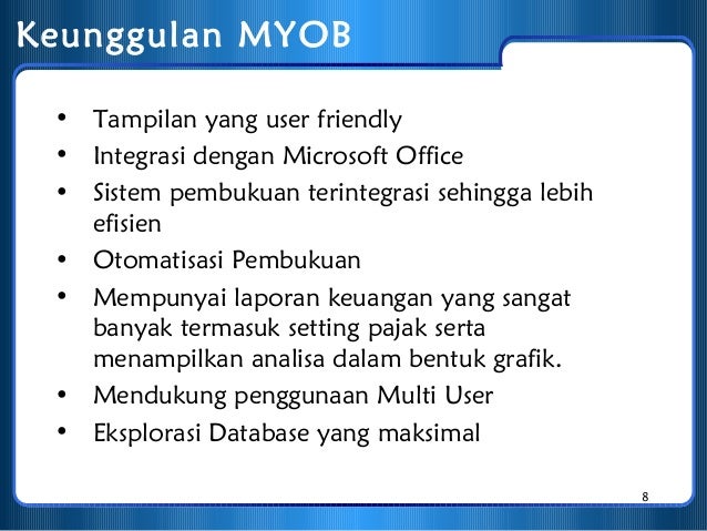 Myob 18