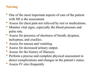 Myocardial Infarction ( MI ) Heart Attack.pptx