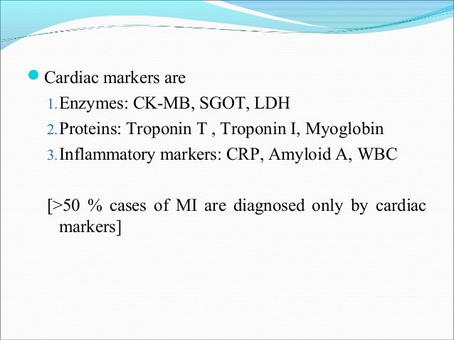 Myocardial Infarction And Its Laboratory Diagnosis