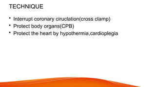 MYOCARDIAL PROTECTION STRATEGIES presentation | PPTX