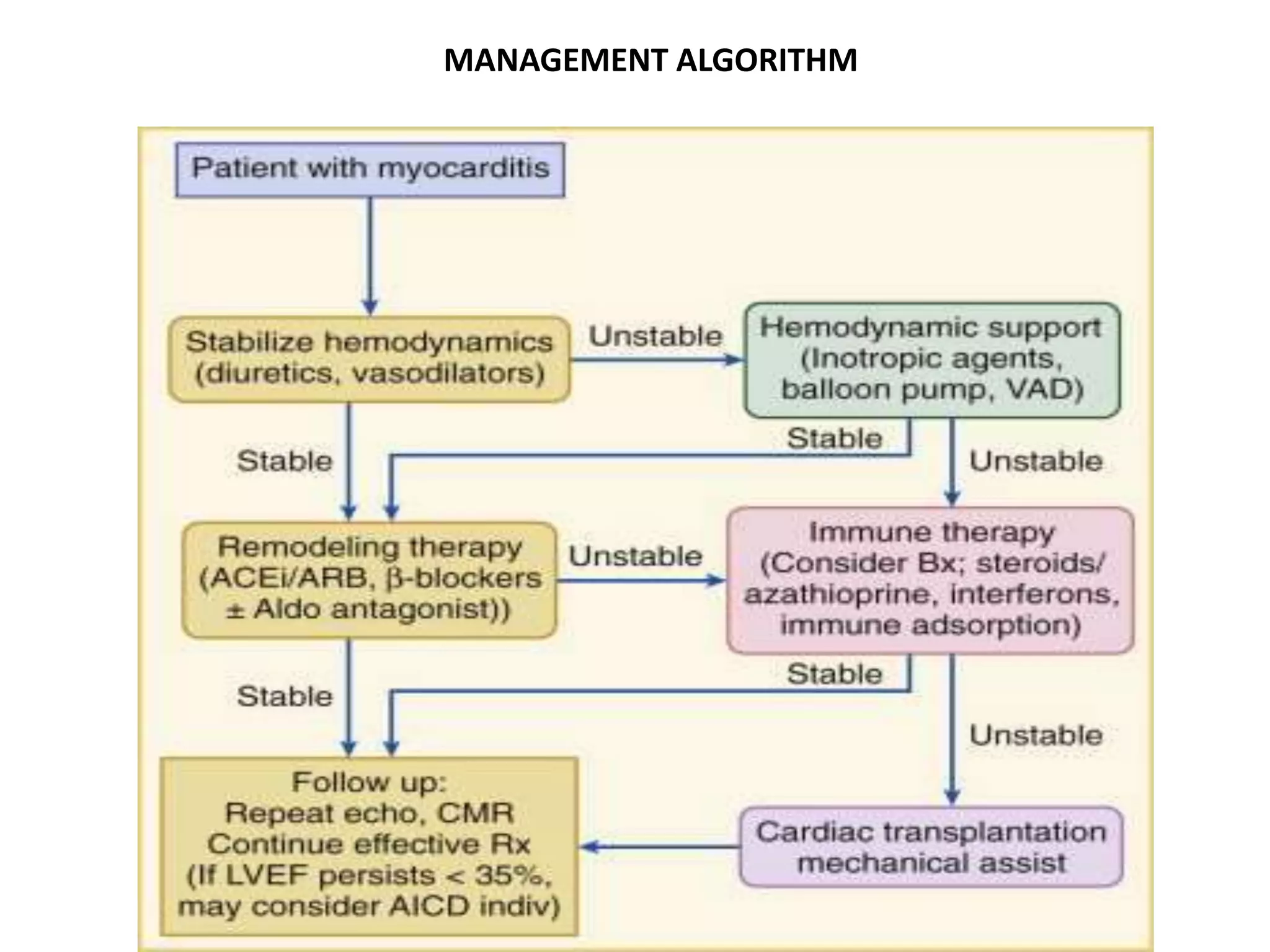 MANAGEMENT ALGORITHM
 