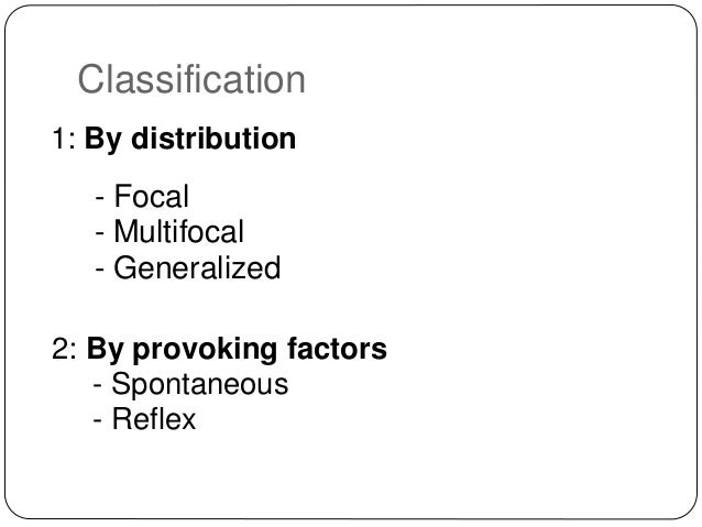 Myoclonus seizure