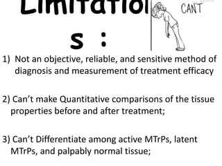 Myofascial pain conditions causing low back pain | PPTX