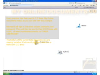 myonlinedocuments presentation