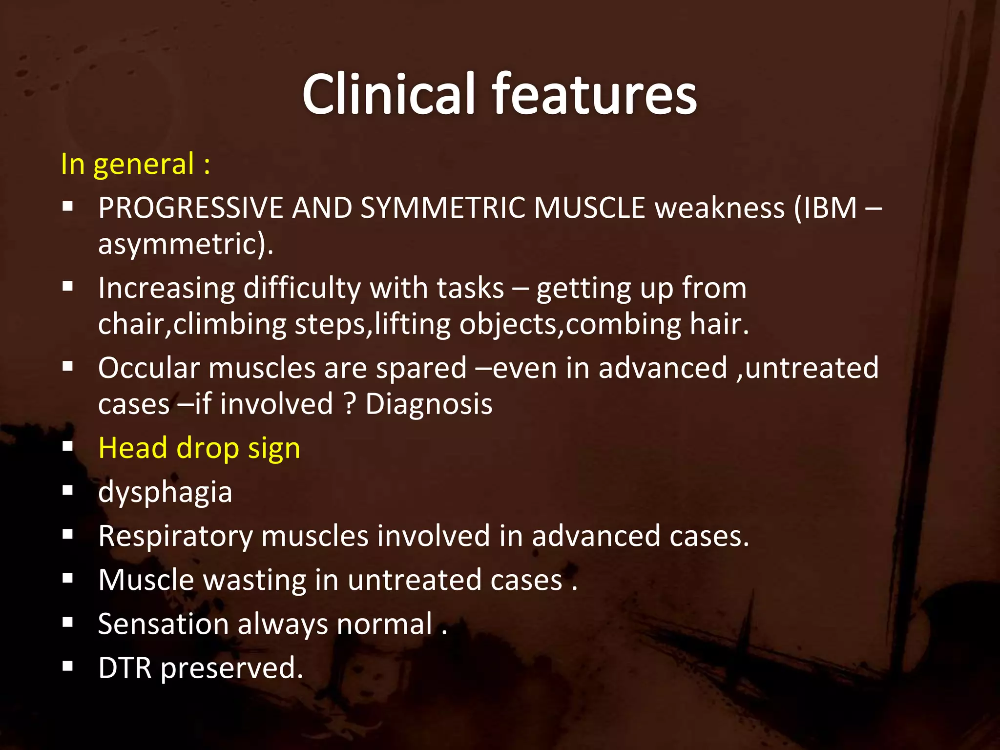 Approach to a patient with PERSISTENT WEAKNESS 