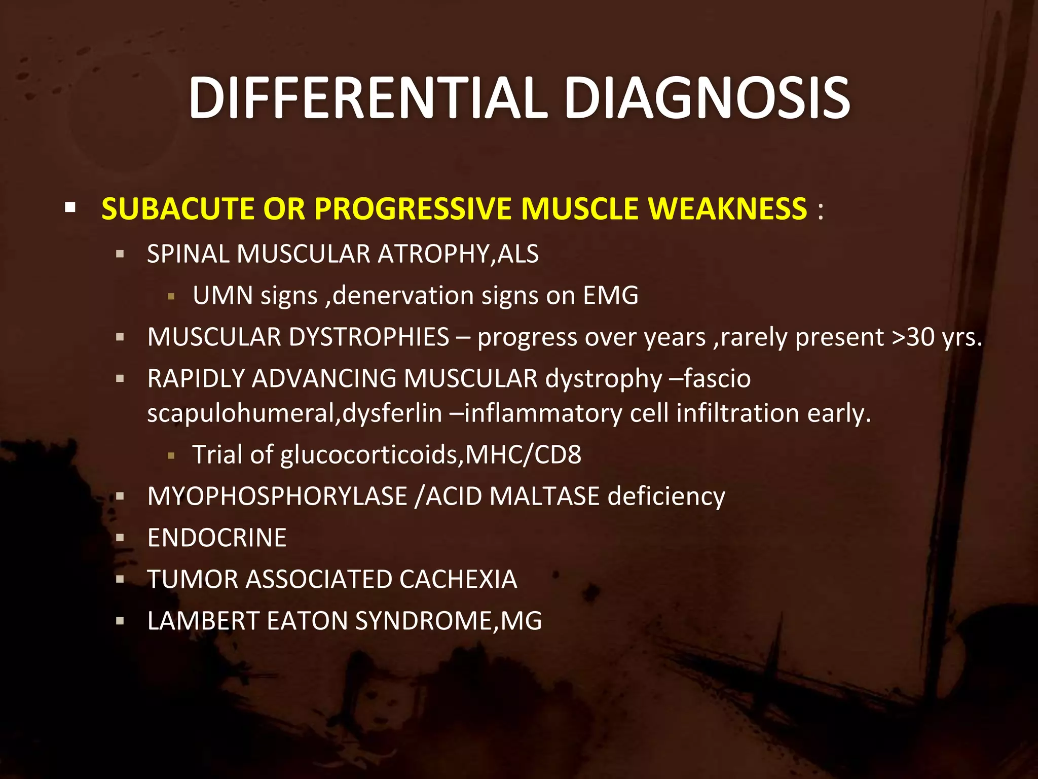 7.CRITICAL ILLNESS MYOPATHY
