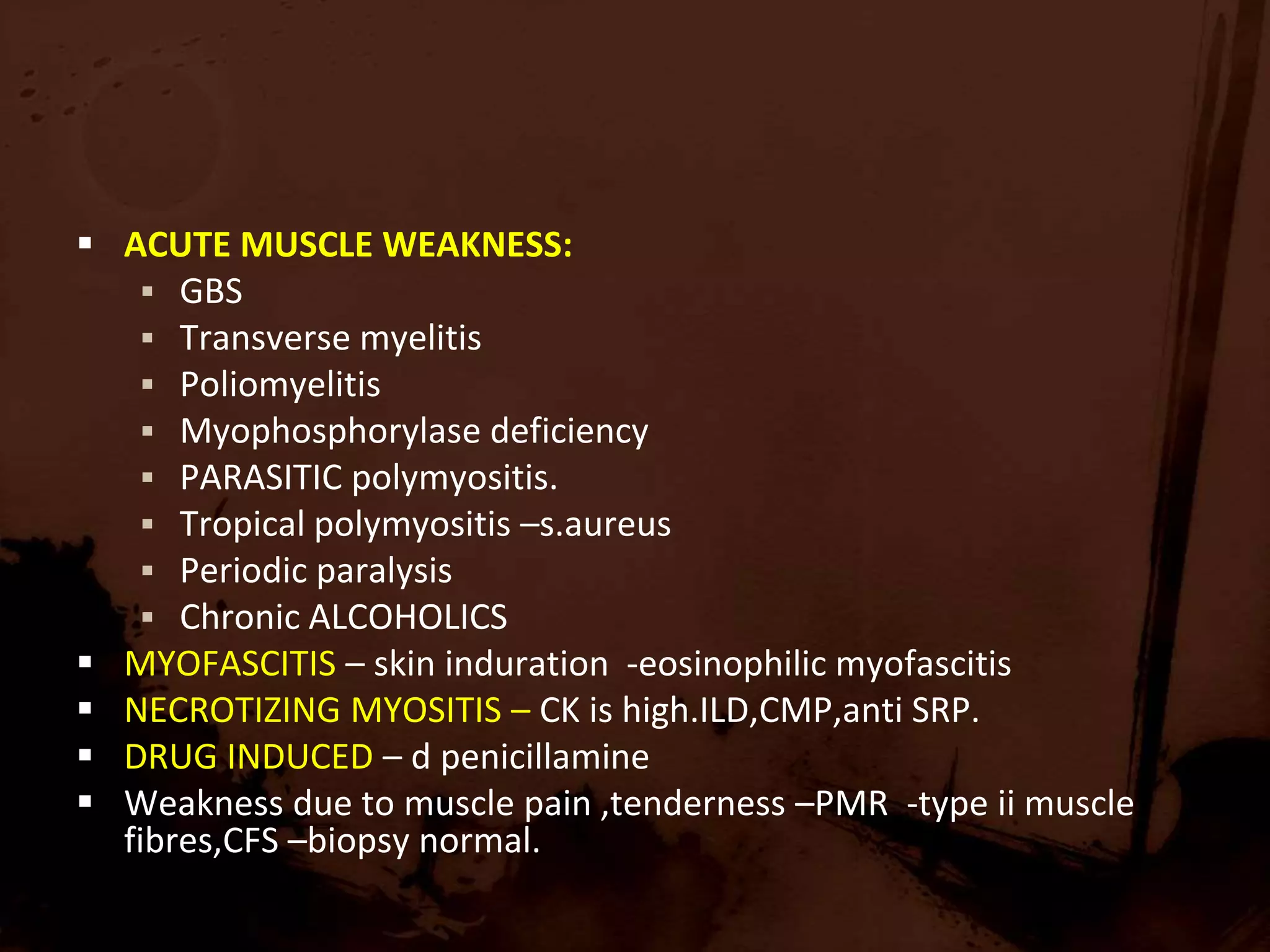 8.MITOCHONDRIAL MYOPATHIES