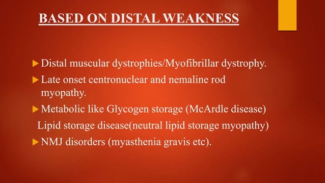 Myopathy