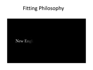 Fitting Philosophy
 