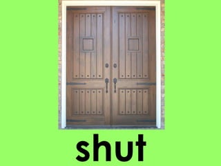 shut 