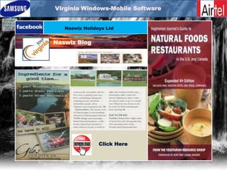 My Page -Project
Virginia Windows-Mobile Software
Naswiz Blog
Naswiz Holidays Ltd
Click Here
 
