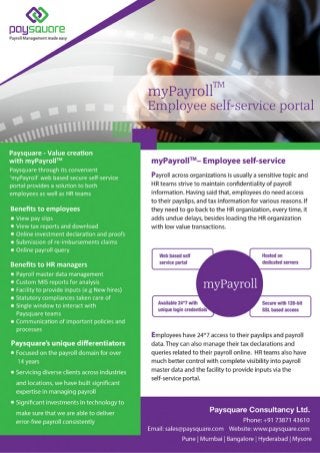 My payroll self-service-portal