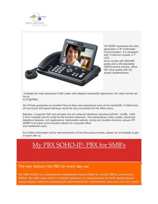 My Pbx E1   Ip Pbx For Sm Bs