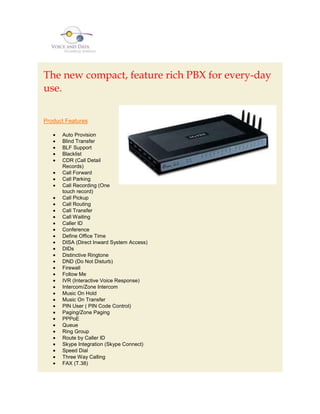 My Pbx E1   Ip Pbx For Sm Bs