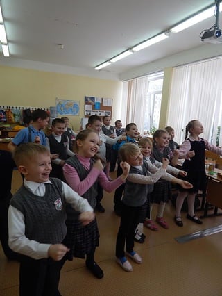 23 февраля в 1 б классе