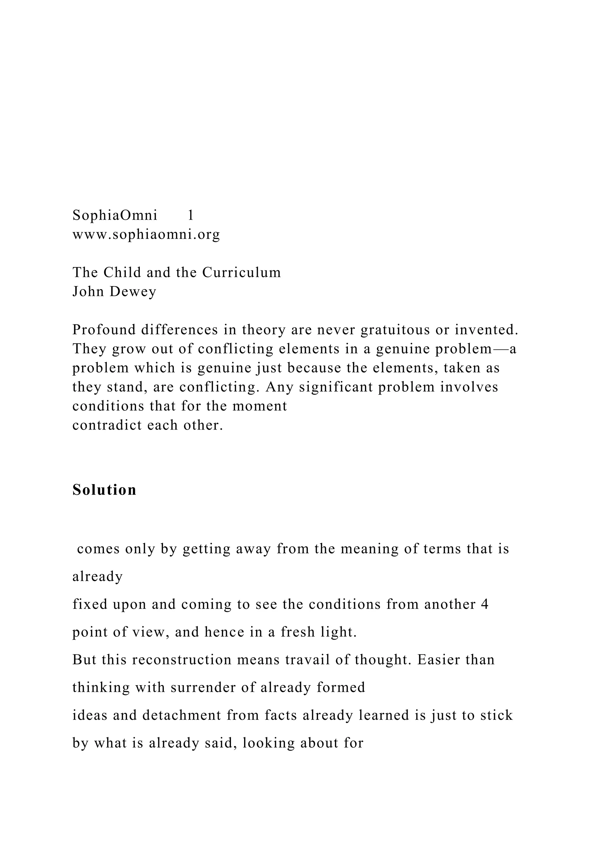 My Pedagogic Creed by John Dewey John Deweys fam.docx