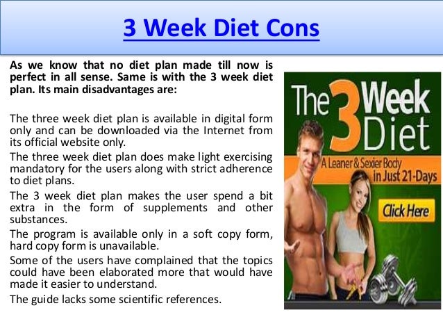 3 Week Diet Meal Plan Brian Flatt Military